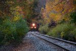 Fall colors for southbound NECR 608